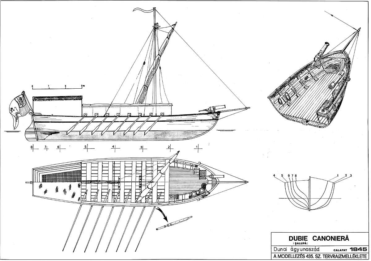 plan gunboat river (Danube) 1845.jpg